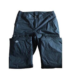 Columbia‎ Womens 1X Black Omni-Tech Snow Winter Pants Double Button